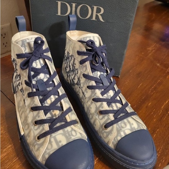 Dior sneakers Walk’N’Dior size 44 blue and white - Picture 5 of 6